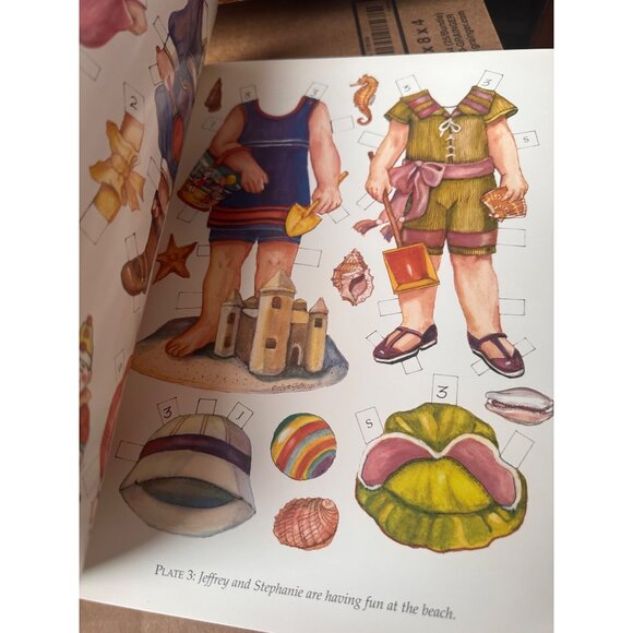 Twin Tots Of The Twenties Paper Dolls By Evelyn Gathings - Picture 9 of 10